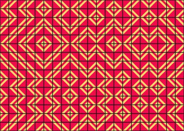 Soyut Geometrik Desen Vektör Sanatı Çizimi