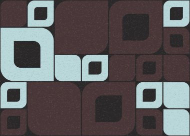 Geometrik desenli üretken hesaplama sanatı çizimi 