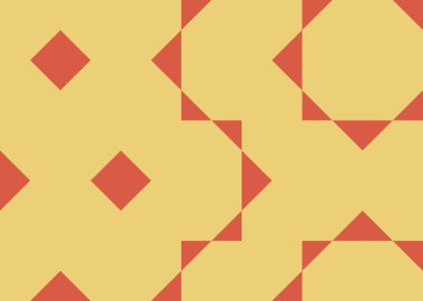 Soyut Geometrik Desen Vektör Sanatı Çizimi