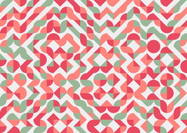 Geometrik desenli üretken hesaplama sanatı çizimi 