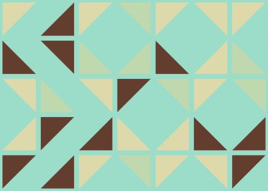 Soyut Geometrik Desen Vektör Sanatı Çizimi