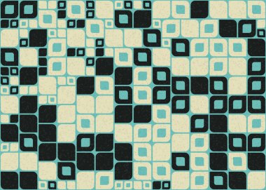 Soyut geometrik hesaplama deseni, vektör illüstrasyonu