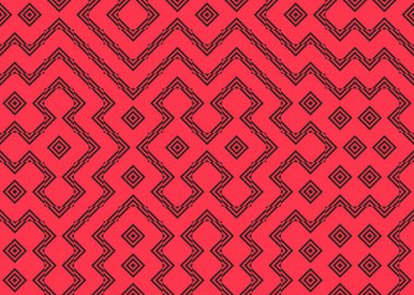 Soyut Geometrik Desen Üretken hesaplama sanatı, vektör illüstrasyonu