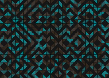 Soyut geometrik hesaplama deseni, vektör illüstrasyonu