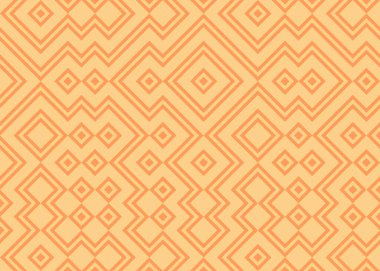 Soyut Geometrik Desen, üretken hesaplama sanatı çizimi 