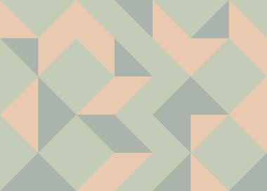 Soyut Geometrik Desen Vektör Sanatı Çizimi