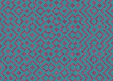 Soyut geometrik hesaplama deseni, vektör illüstrasyonu