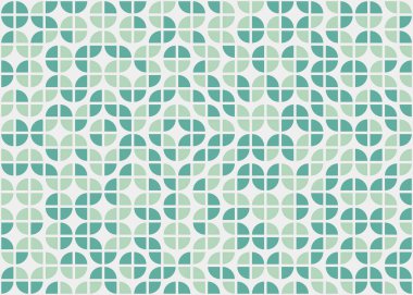 Soyut Geometrik Desen, üretken hesaplama sanatı çizimi 