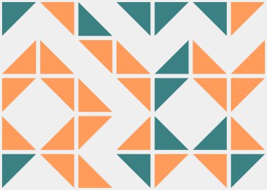 Geometrik desenli üretken hesaplama sanatı çizimi 