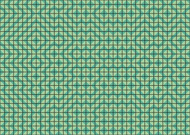 Geometrik desenli üretken hesaplama sanatı çizimi 