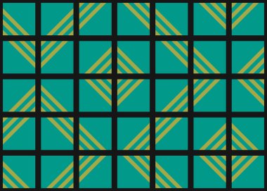 Soyut Geometrik Desen Vektör Sanatı Çizimi