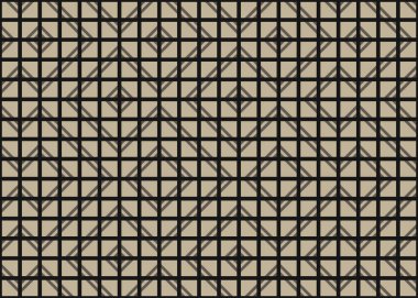 Soyut Geometrik Desen, üretken hesaplama sanatı çizimi 