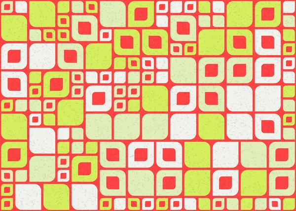 Ilustración Arte Computacional Generativo Patrón Geométrico — Vector de stock