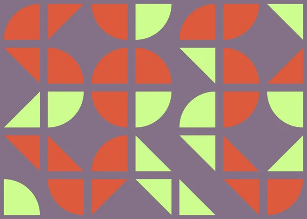 Abstract Geometrisch Rekenpatroon Vectorillustratie — Stockvector