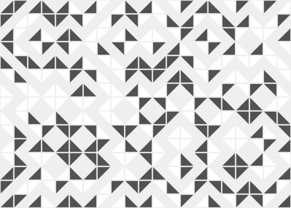 Modello Geometrico Arte Computazionale Generativa Illustrazione — Vettoriale Stock