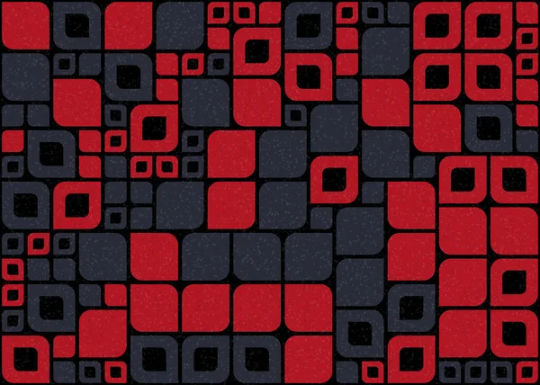抽象幾何学的計算パターン ベクトル図 — ストックベクタ