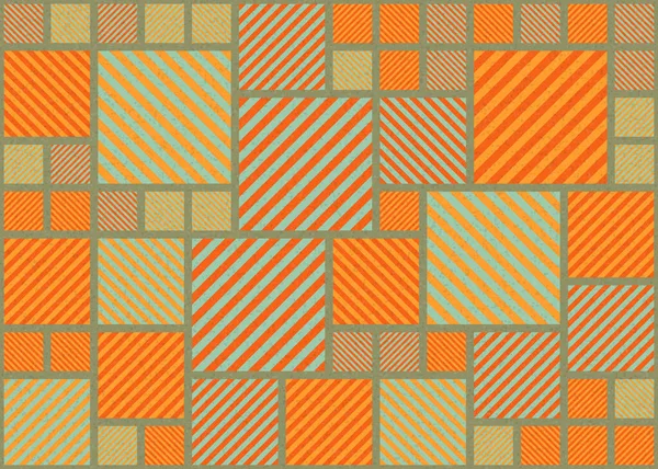 Abstract Geometric Background Pattern Generative Computational Art Vector Illustration — Stock Vector