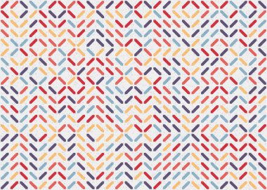 Soyut geometrik hesaplama deseni, vektör illüstrasyonu