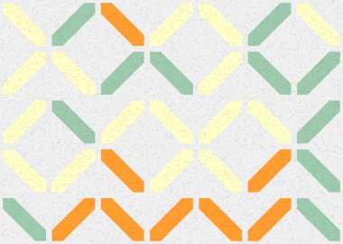 Soyut geometrik hesaplama deseni, vektör illüstrasyonu