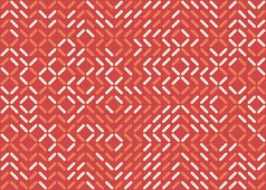 Soyut geometrik hesaplama deseni, vektör illüstrasyonu