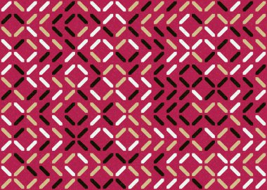 Soyut geometrik hesaplama deseni, vektör illüstrasyonu