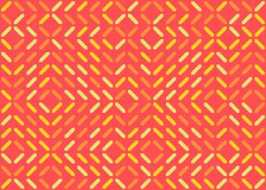 Soyut geometrik hesaplama deseni, vektör illüstrasyonu