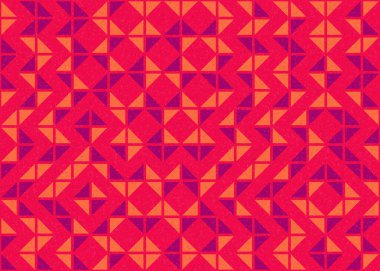 Soyut geometrik desen, üretken hesaplama sanatı 