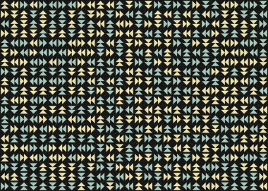 Soyut geometrik desen, üretken hesaplama sanatı 