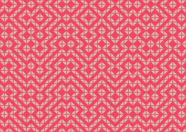 Soyut geometrik desen, üretken hesaplama çizimi