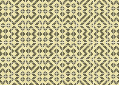 Soyut geometrik desen, üretken hesaplama sanatı 