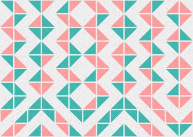 Soyut geometrik desen, üretken hesaplama sanatı 