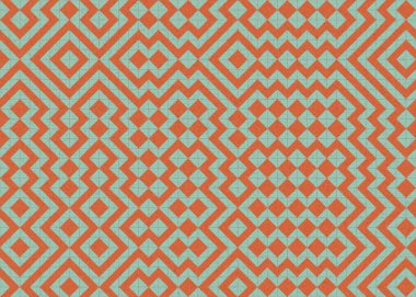 Soyut geometrik desen, üretken hesaplama sanatı 