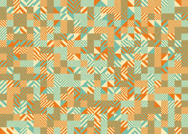 Soyut geometrik desen, üretken hesaplama çizimi