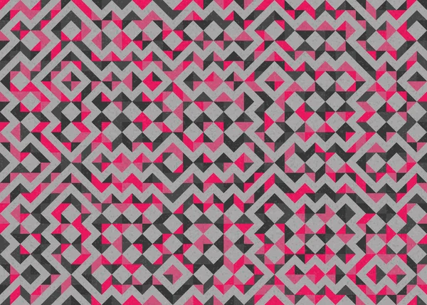 Soyut geometrik desen, üretken hesaplama sanatı 