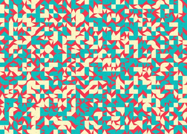 Soyut geometrik desen, üretken hesaplama sanatı 