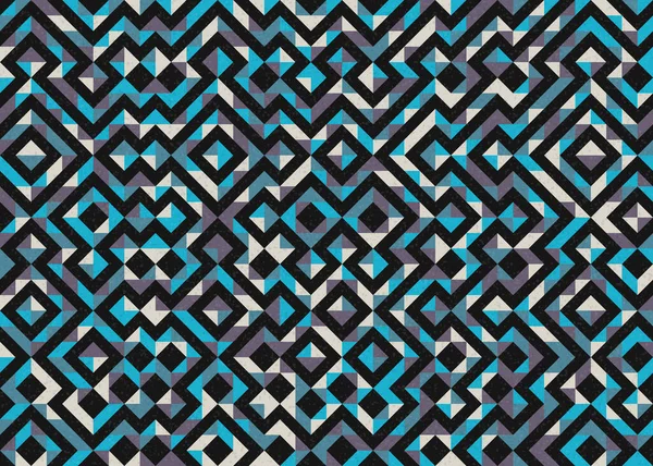 Soyut geometrik desen, üretken hesaplama sanatı 