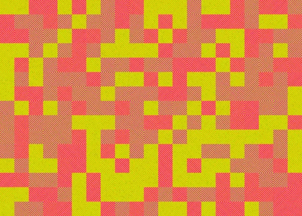 Soyut geometrik desen, üretken hesaplama çizimi