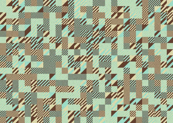 Soyut geometrik desen, üretken hesaplama çizimi