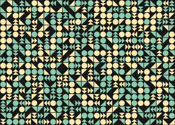 Soyut geometrik desen, üretken hesaplama sanatı 