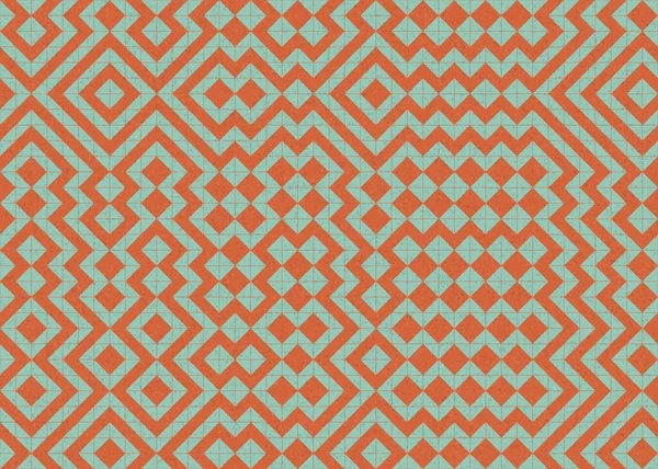 Soyut geometrik desen, üretken hesaplama sanatı 