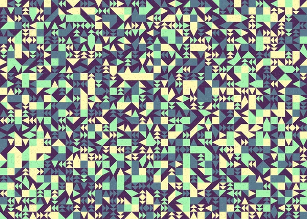 Soyut geometrik desen, üretken hesaplama çizimi