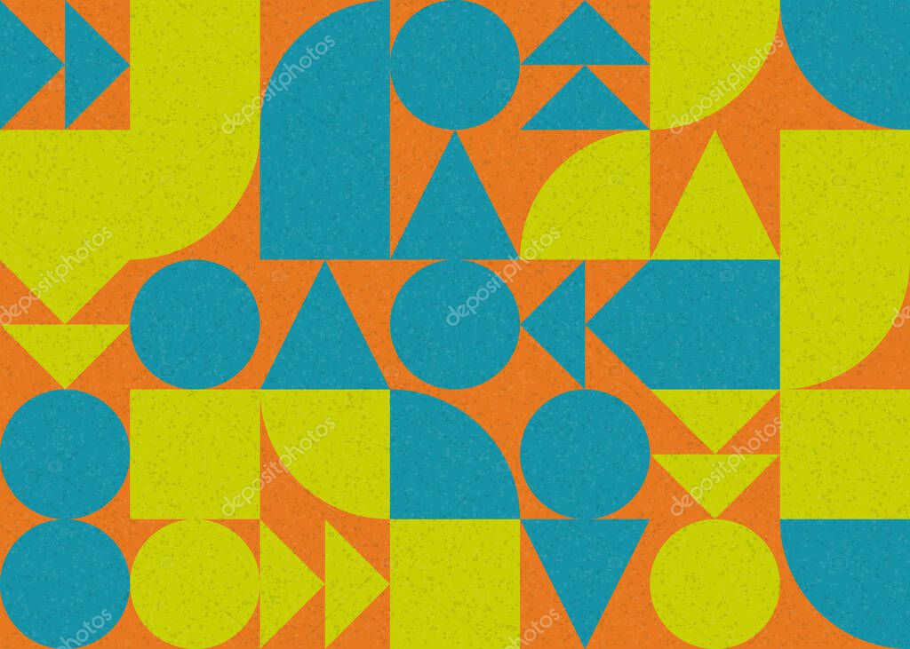 Vector of Abstract geometric pattern, generative computational illustration Abstract geometric pattern, generative computational illustration stock vector