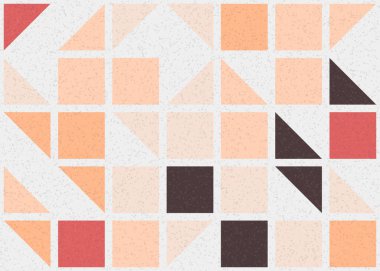 Soyut geometrik desen, üretken hesaplama çizimi