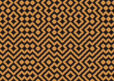 Soyut geometrik desen, üretken hesaplama çizimi