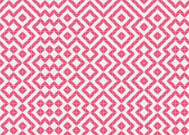 Soyut geometrik desen, üretken hesaplama çizimi