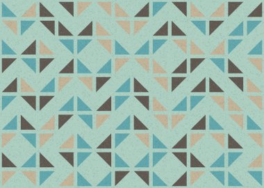 Soyut geometrik desen, üretken hesaplama çizimi