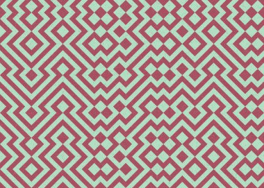 Soyut geometrik desen, üretken hesaplama çizimi