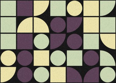 Soyut geometrik desen, üretken hesaplama çizimi