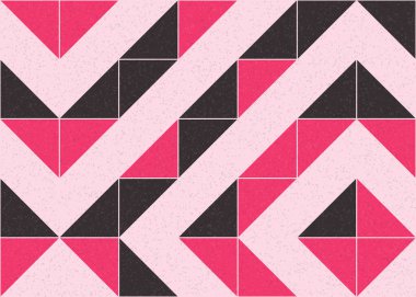 Soyut geometrik desen, üretken hesaplama çizimi