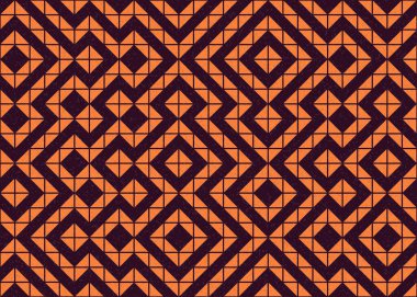 Soyut geometrik desen, üretken hesaplama çizimi